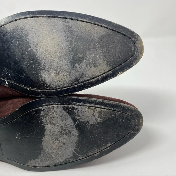 The Kooples Suede Chelsea Boot size 9 size 42 moonlight - Picture 7 of 8